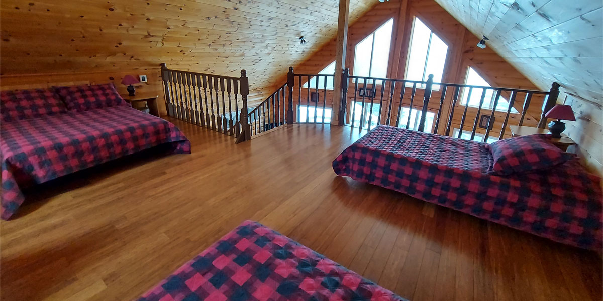 chalet à louer - chambre